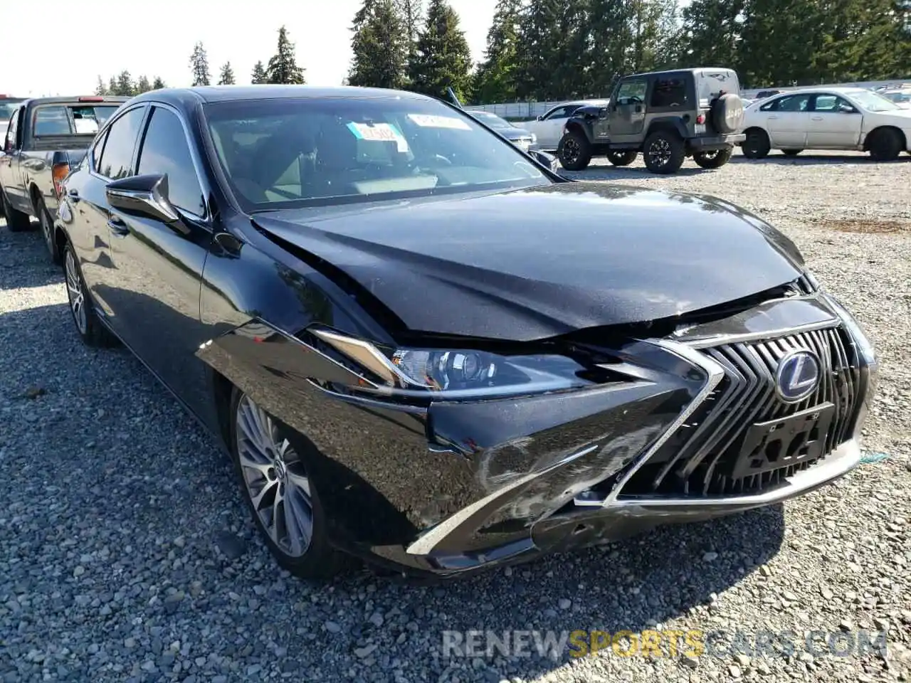 1 Photograph of a damaged car 58ADA1C15MU012642 LEXUS ES300 2021