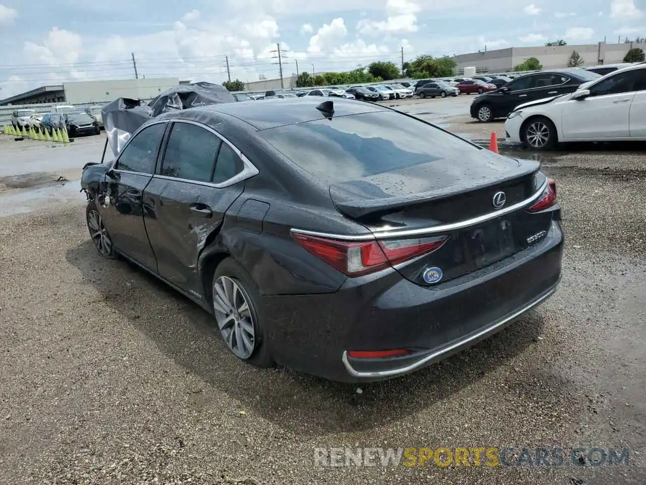 3 Photograph of a damaged car 58ADA1C16MU010883 LEXUS ES300 2021