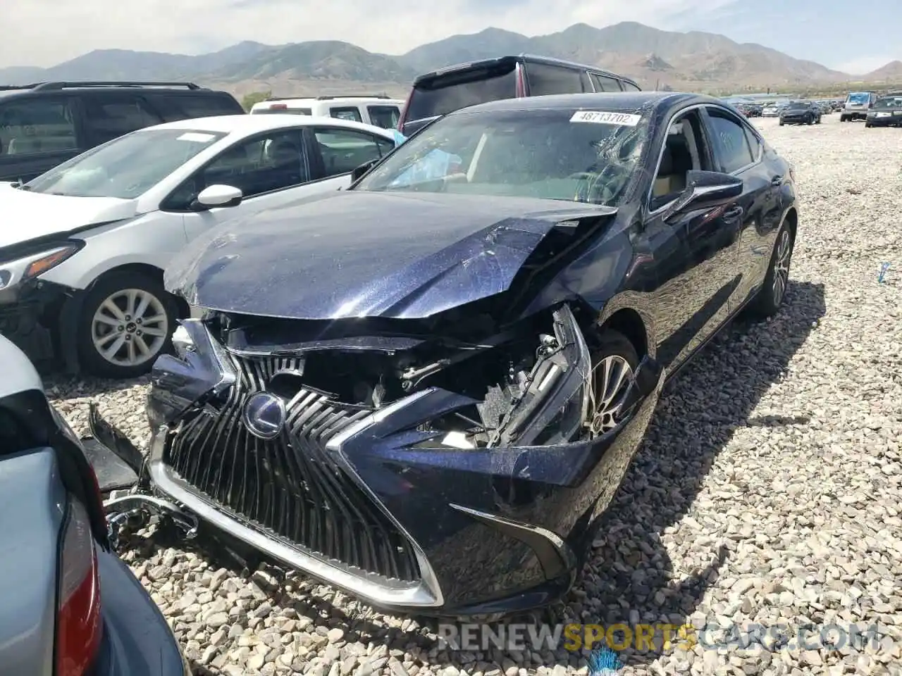 2 Photograph of a damaged car 58ADA1C16MU013072 LEXUS ES300 2021