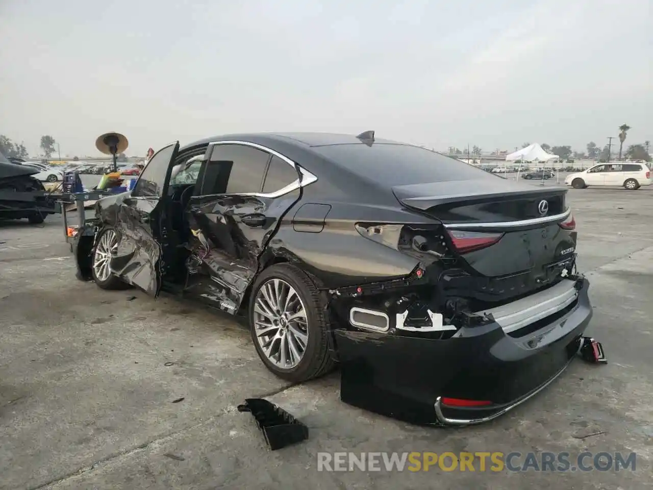 3 Photograph of a damaged car 58ADA1C17MU005885 LEXUS ES300 2021