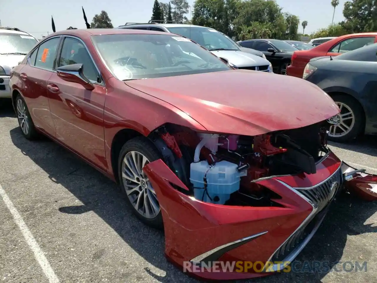 1 Photograph of a damaged car 58ADA1C18MU005944 LEXUS ES300 2021