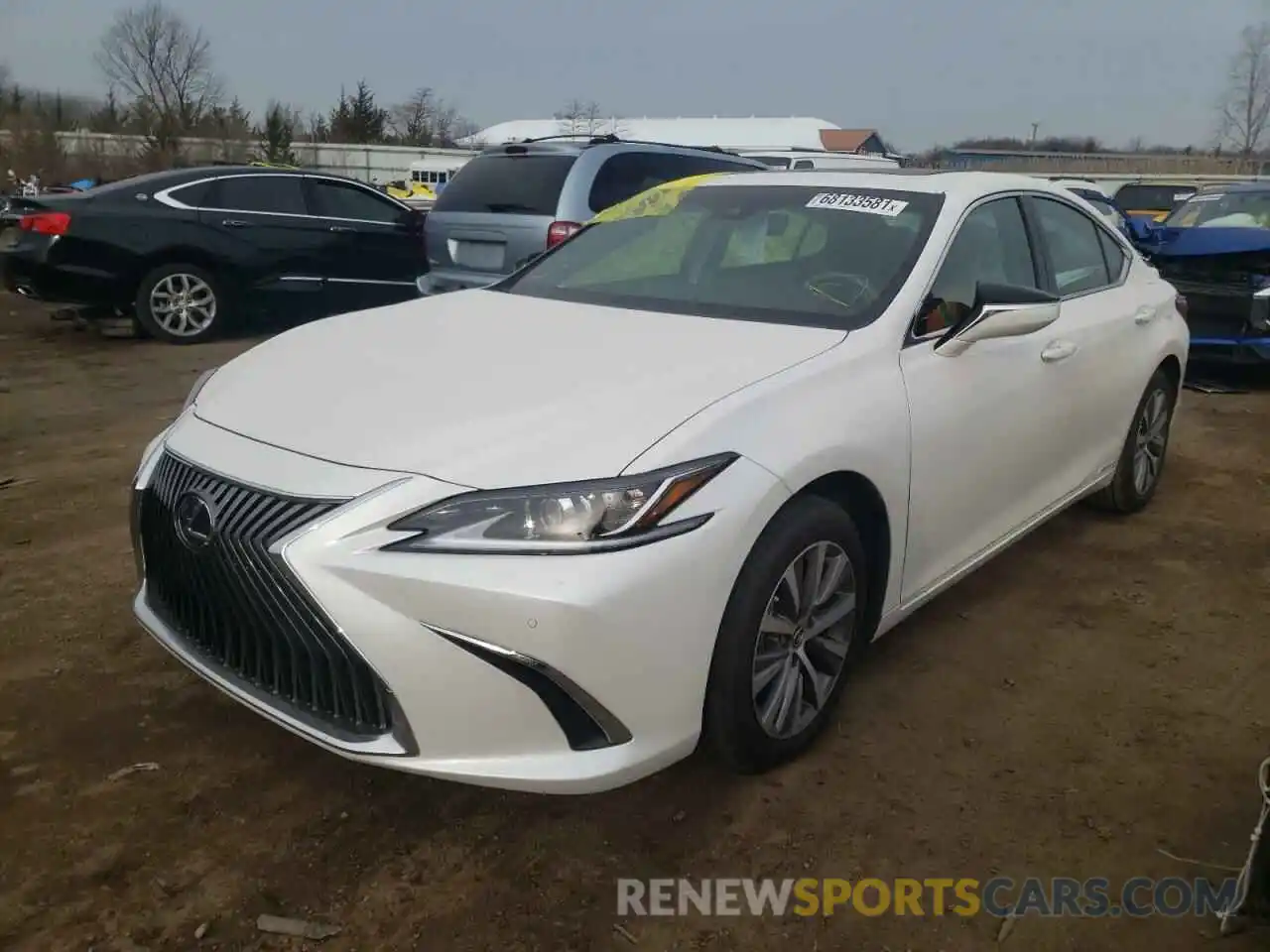 2 Photograph of a damaged car 58ADA1C18MU009024 LEXUS ES300 2021