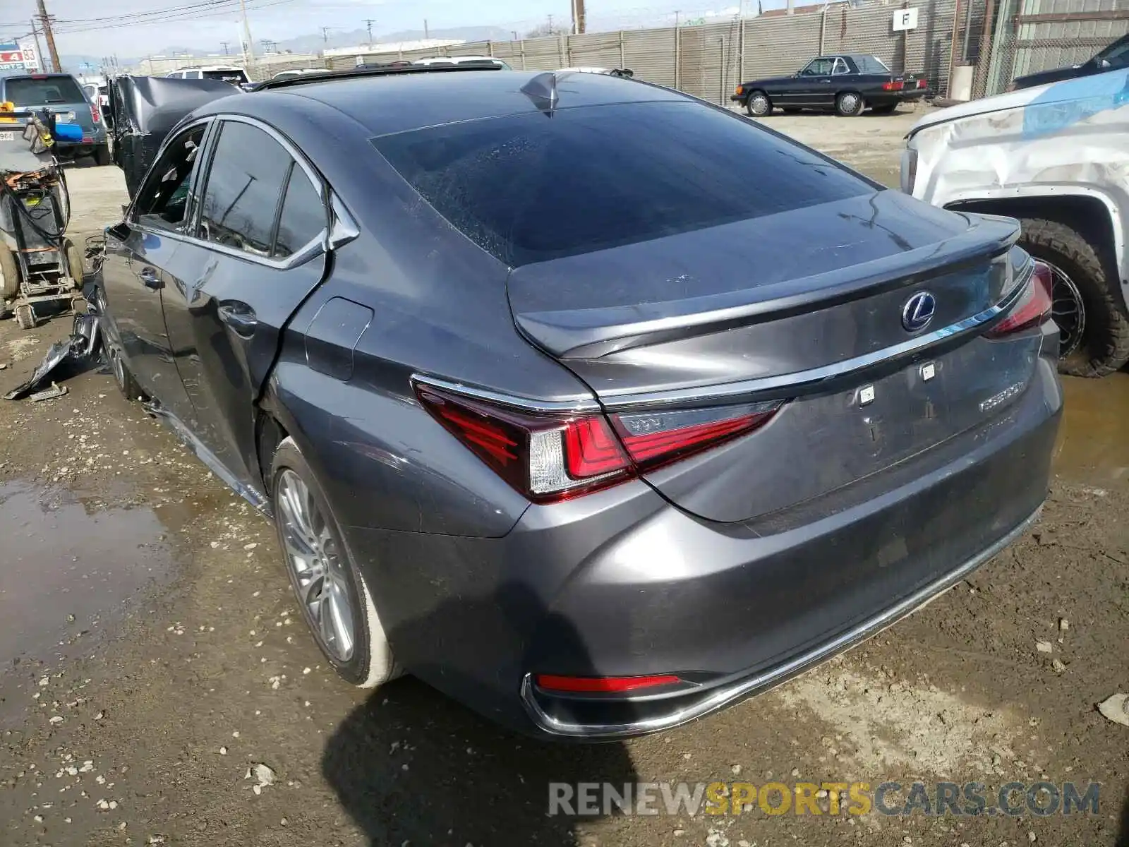 3 Photograph of a damaged car 58ADA1C19MU002714 LEXUS ES300 2021