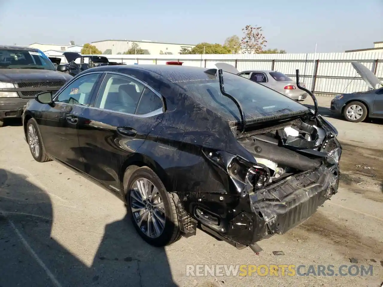 3 Photograph of a damaged car 58ADA1C19MU012384 LEXUS ES300 2021