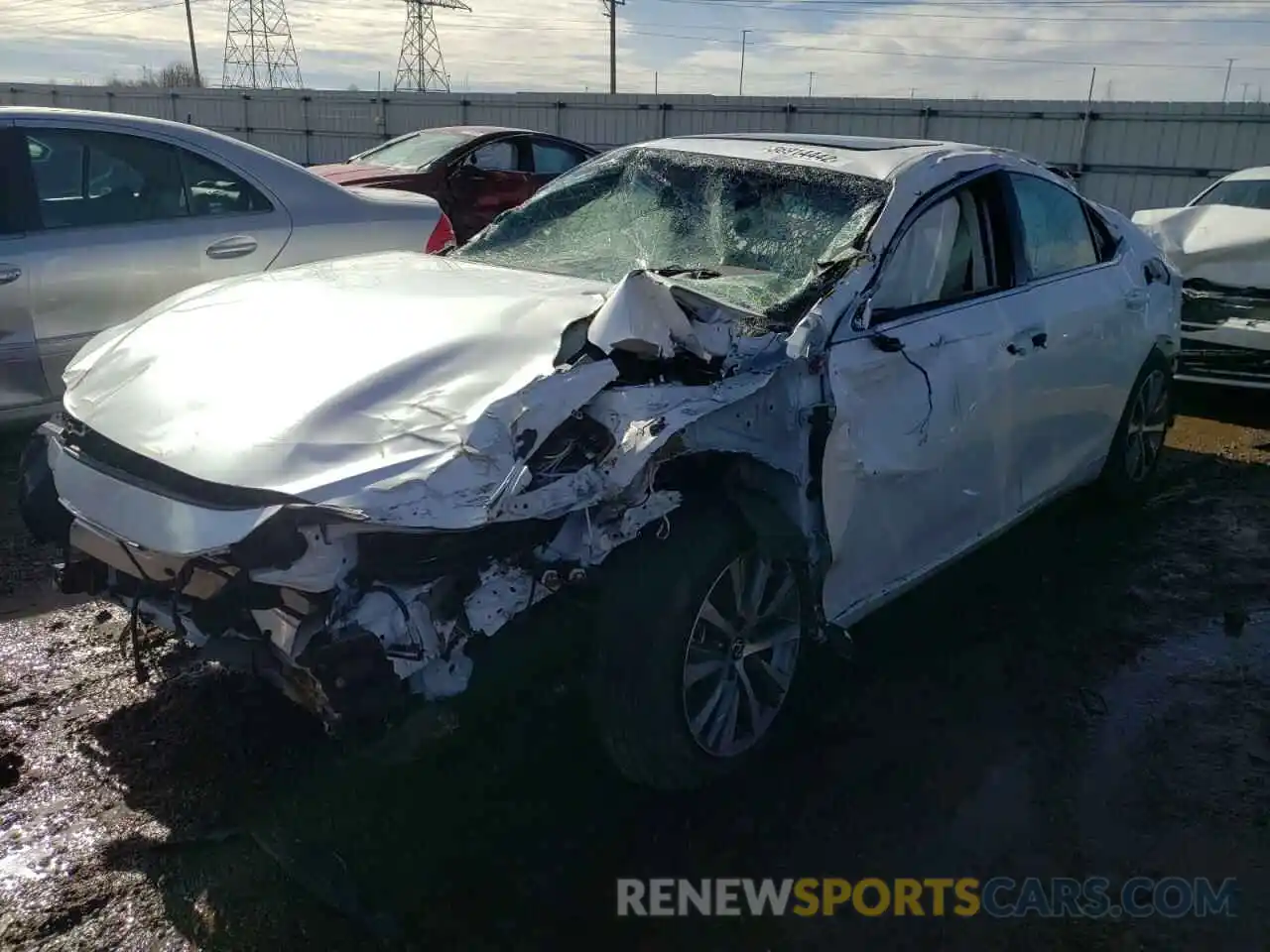 2 Photograph of a damaged car 58ADA1C1XMU007064 LEXUS ES300 2021