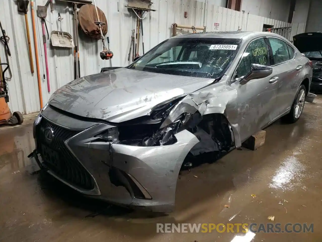 2 Photograph of a damaged car 58AEA1C10MU007899 LEXUS ES300 2021