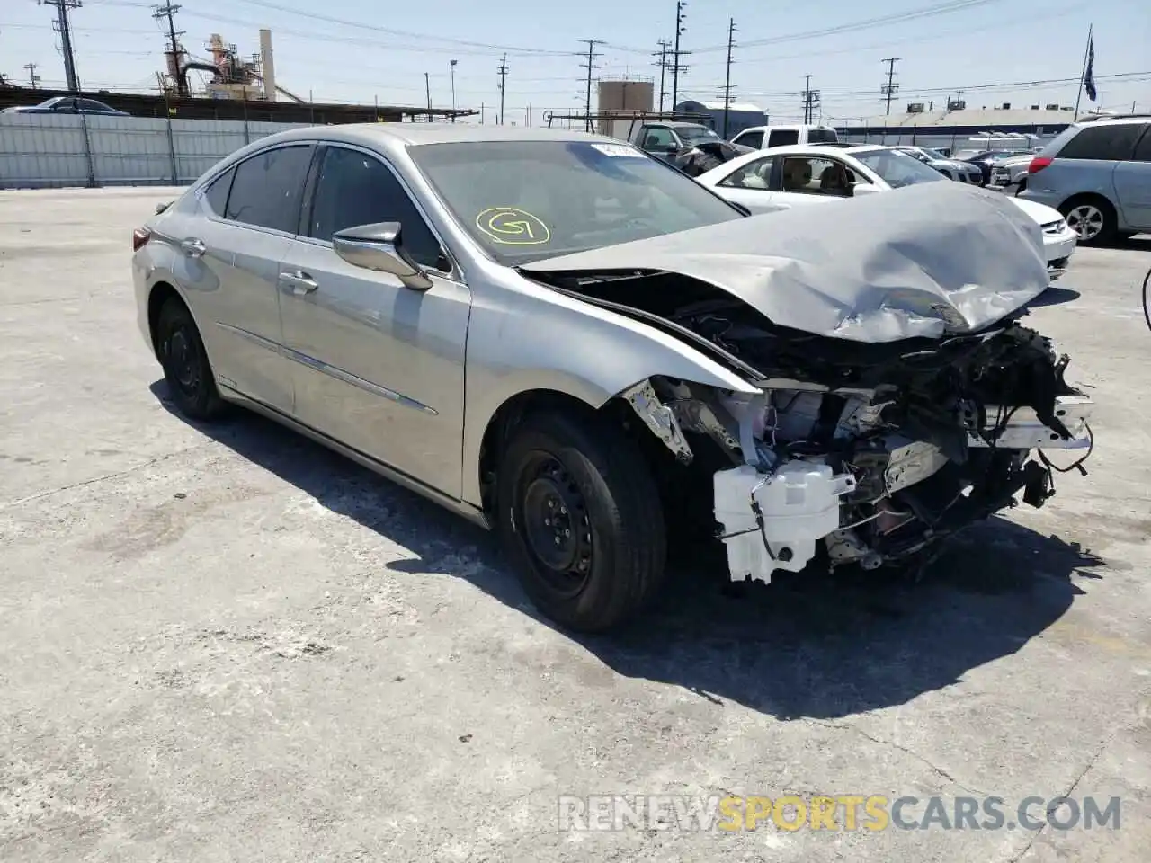 1 Photograph of a damaged car 58AEA1C18MU004507 LEXUS ES300 2021