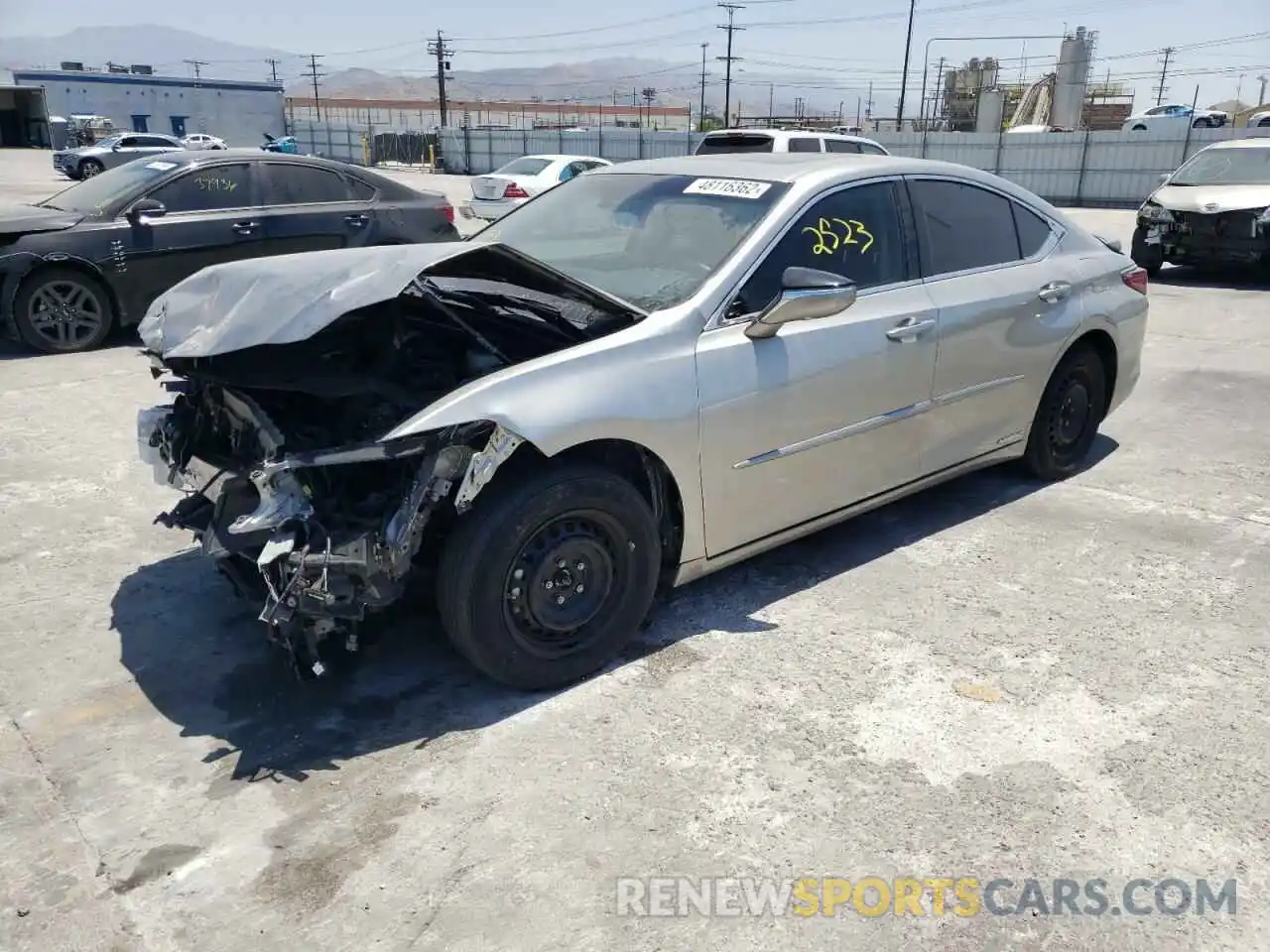 2 Photograph of a damaged car 58AEA1C18MU004507 LEXUS ES300 2021