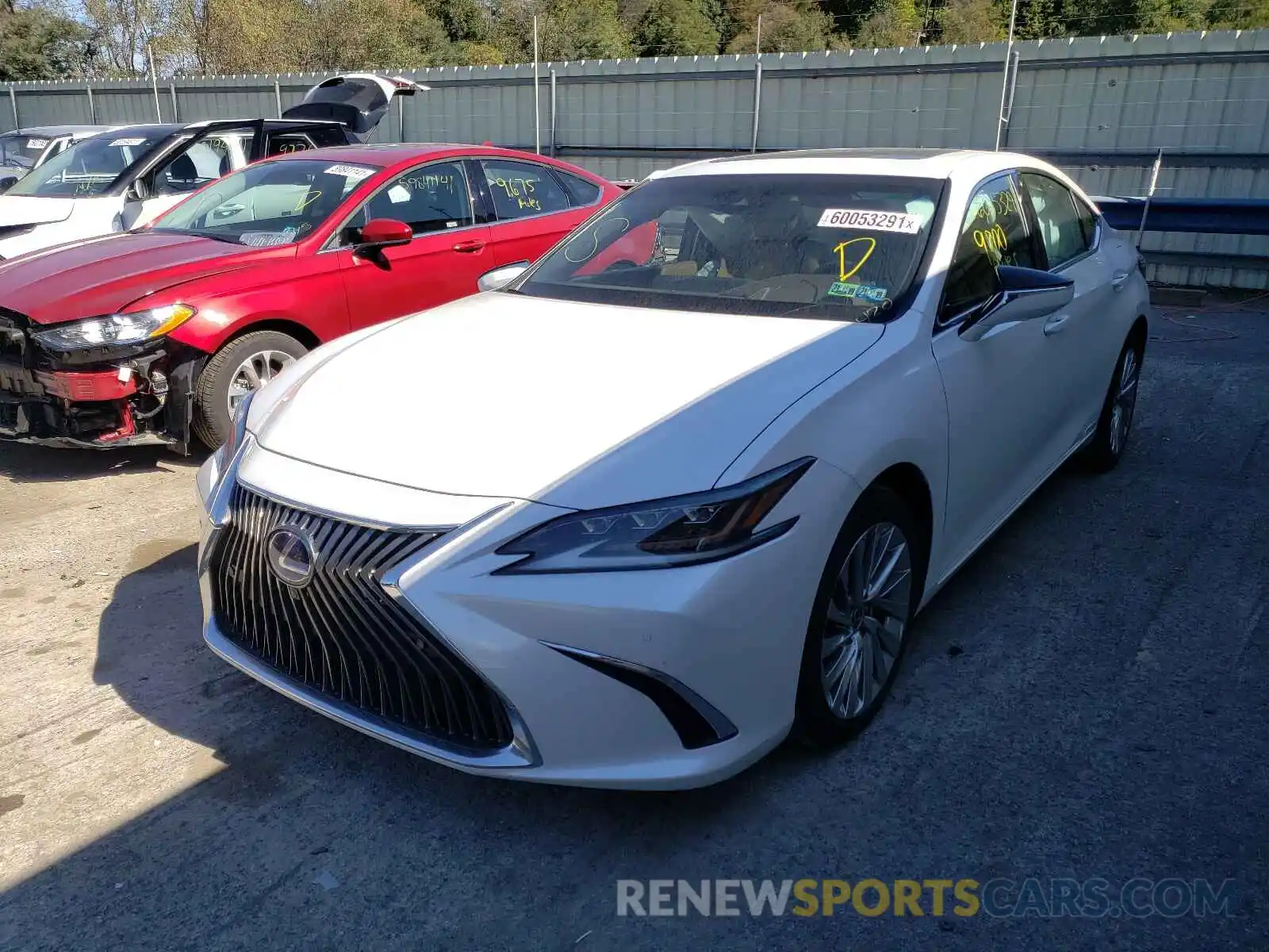 2 Photograph of a damaged car 58AFA1C13MU002278 LEXUS ES300 2021