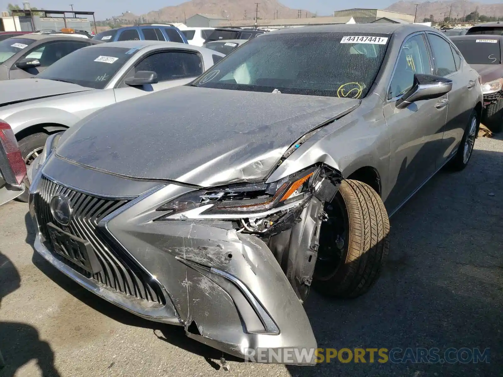 2 Photograph of a damaged car 58AFA1C19MU003435 LEXUS ES300 2021