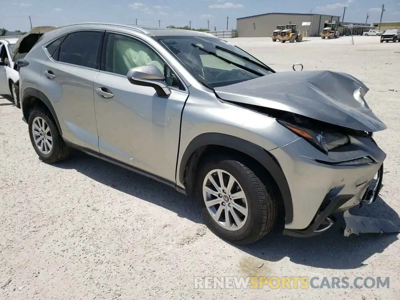 1 Photograph of a damaged car JTJDARBZ9M2181461 LEXUS ES300 2021