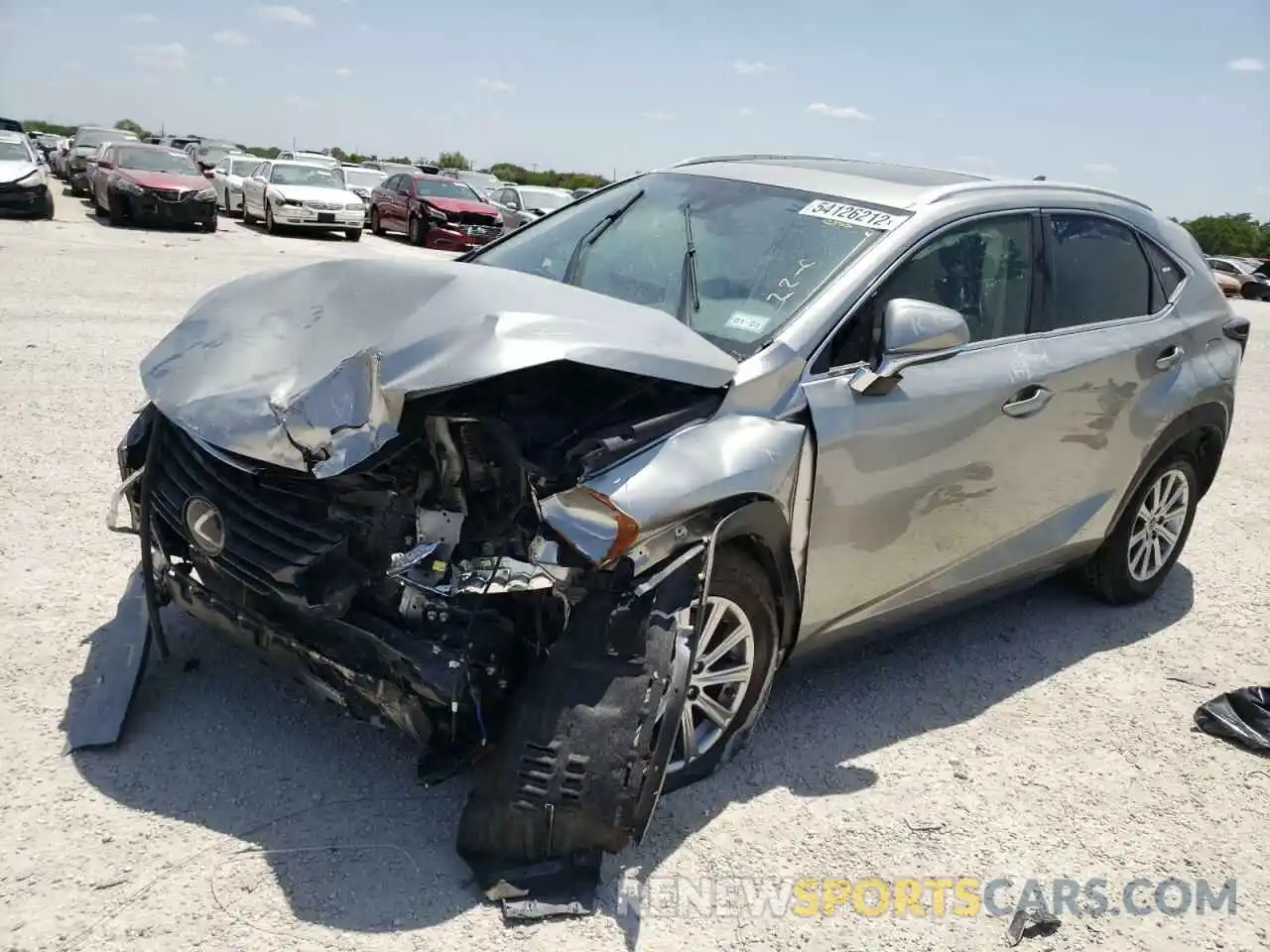 2 Photograph of a damaged car JTJDARBZ9M2181461 LEXUS ES300 2021