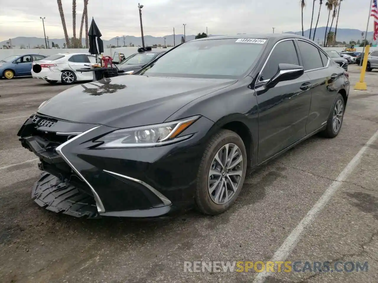 2 Photograph of a damaged car 58ACA1C11NU015051 LEXUS ES300 2022