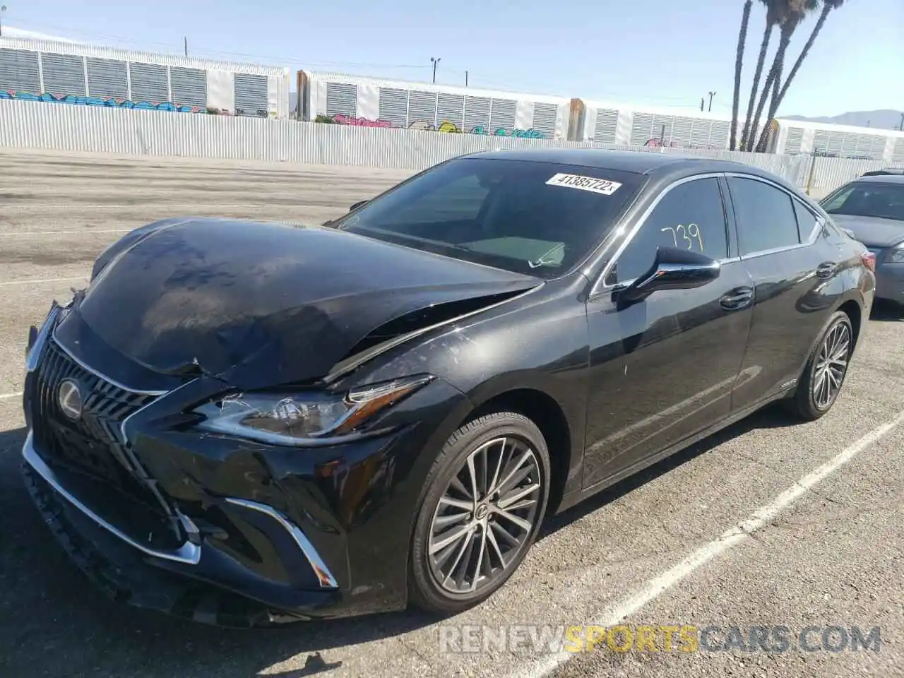 2 Photograph of a damaged car 58ADA1C1XNU017837 LEXUS ES300 2022