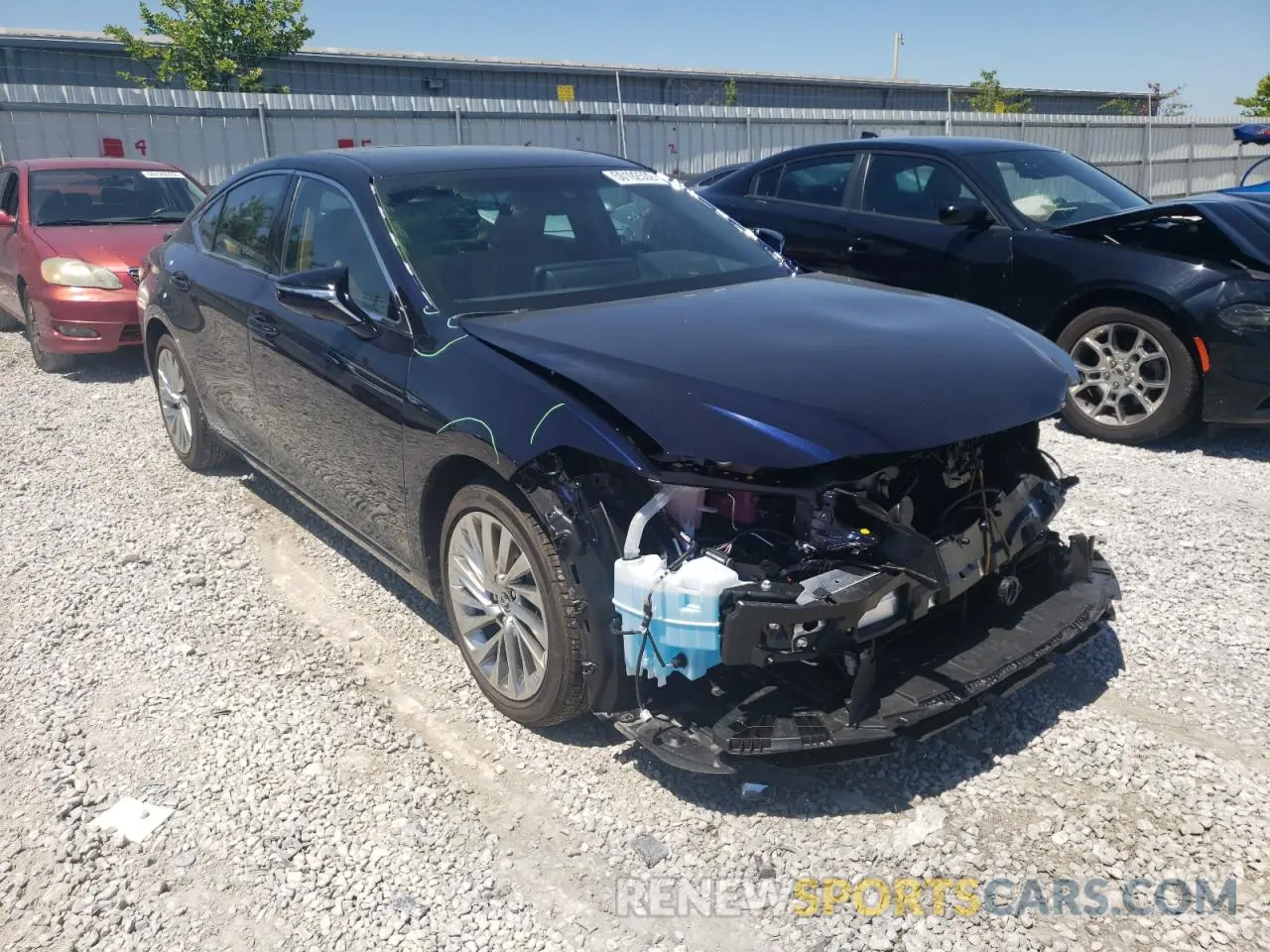 1 Photograph of a damaged car 58AEA1C11NU019173 LEXUS ES300 2022