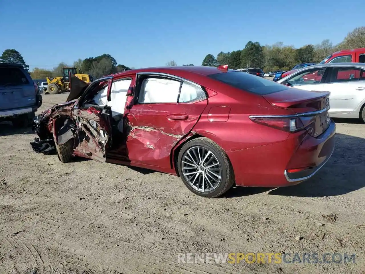 2 Photograph of a damaged car 58ADA1C17PU032721 LEXUS ES300 2023