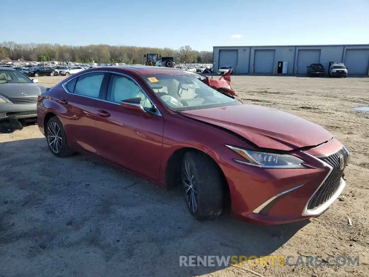 4 Photograph of a damaged car 58ADA1C17PU032721 LEXUS ES300 2023