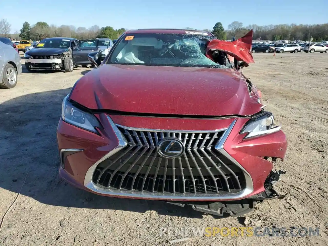 5 Photograph of a damaged car 58ADA1C17PU032721 LEXUS ES300 2023