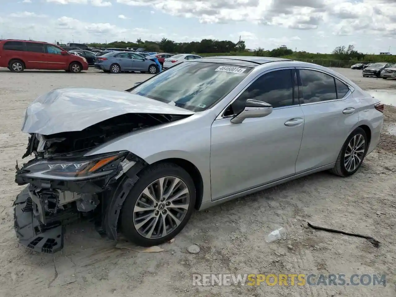 1 Фотография поврежденного автомобиля 58ABZ1B10KU003944 LEXUS ES350 2019