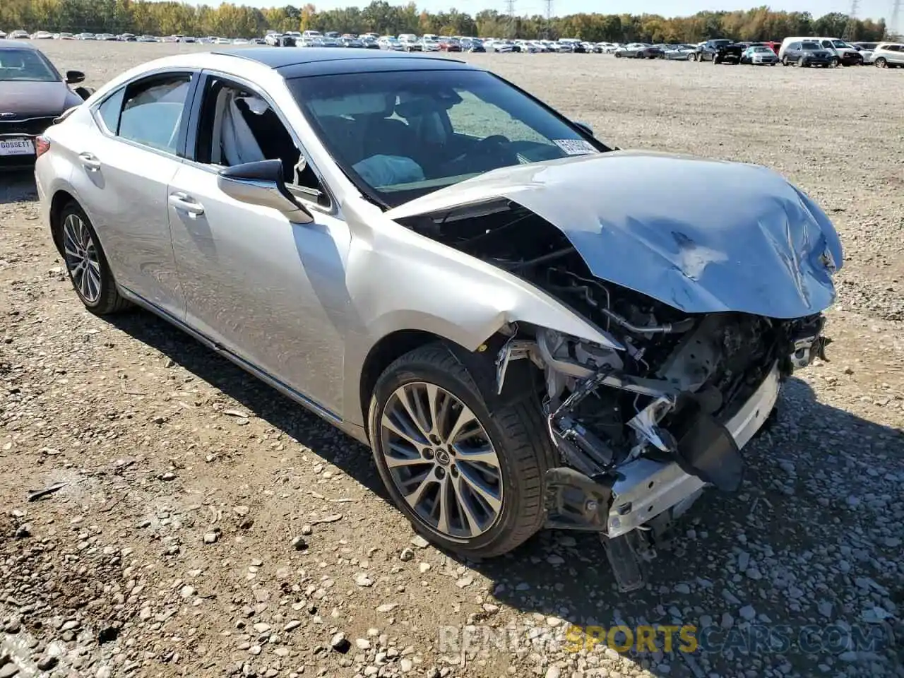 1 Photograph of a damaged car 58ABZ1B10KU004270 LEXUS ES350 2019