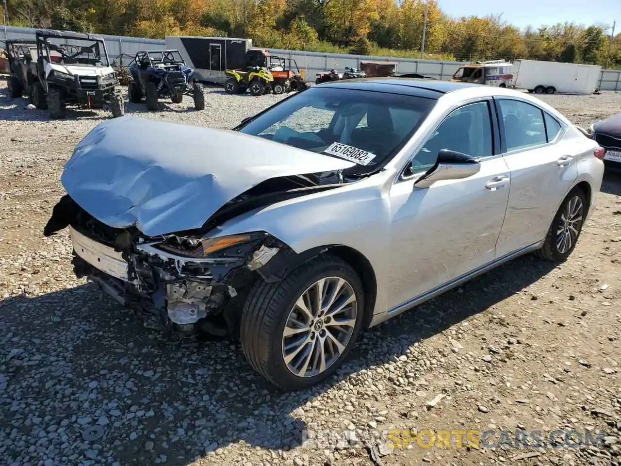 2 Photograph of a damaged car 58ABZ1B10KU004270 LEXUS ES350 2019