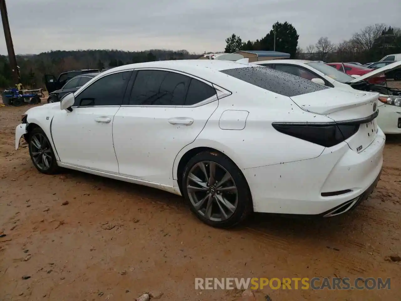 2 Photograph of a damaged car 58ABZ1B10KU010831 LEXUS ES350 2019