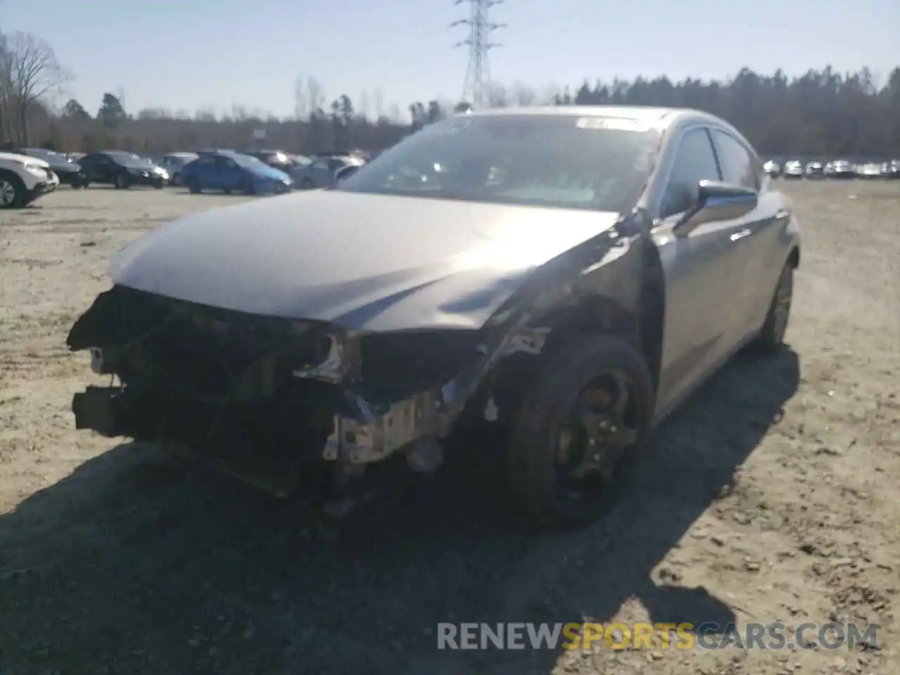 2 Photograph of a damaged car 58ABZ1B10KU014121 LEXUS ES350 2019