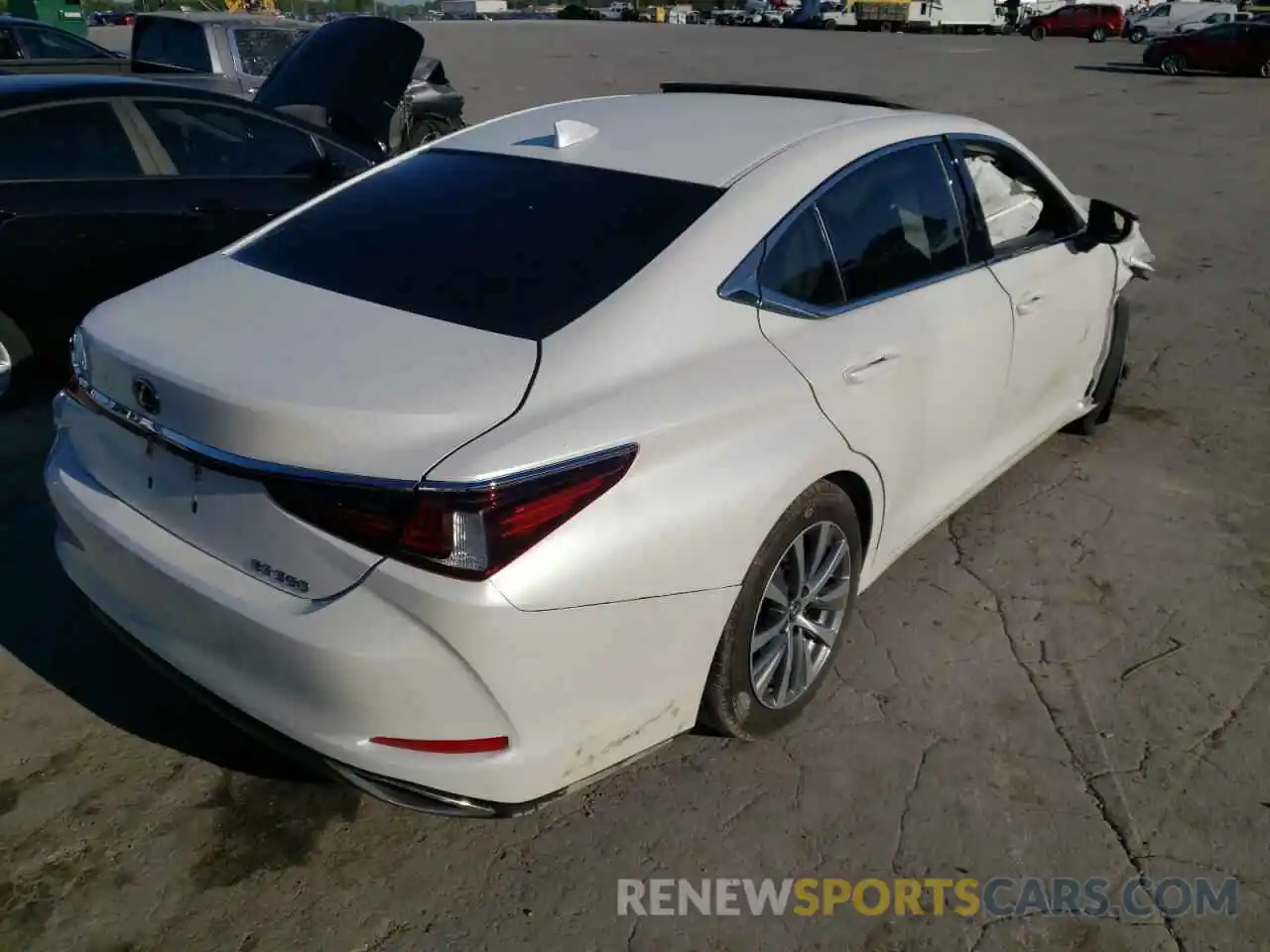 4 Фотография поврежденного автомобиля 58ABZ1B10KU016709 LEXUS ES350 2019