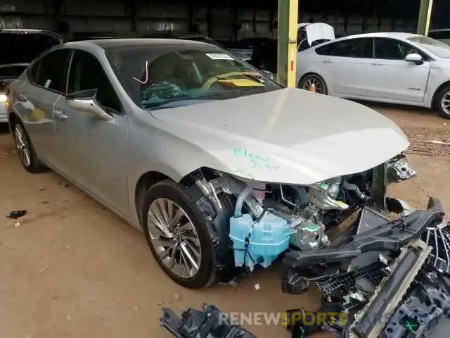 1 Photograph of a damaged car 58ABZ1B10KU022302 LEXUS ES350 2019