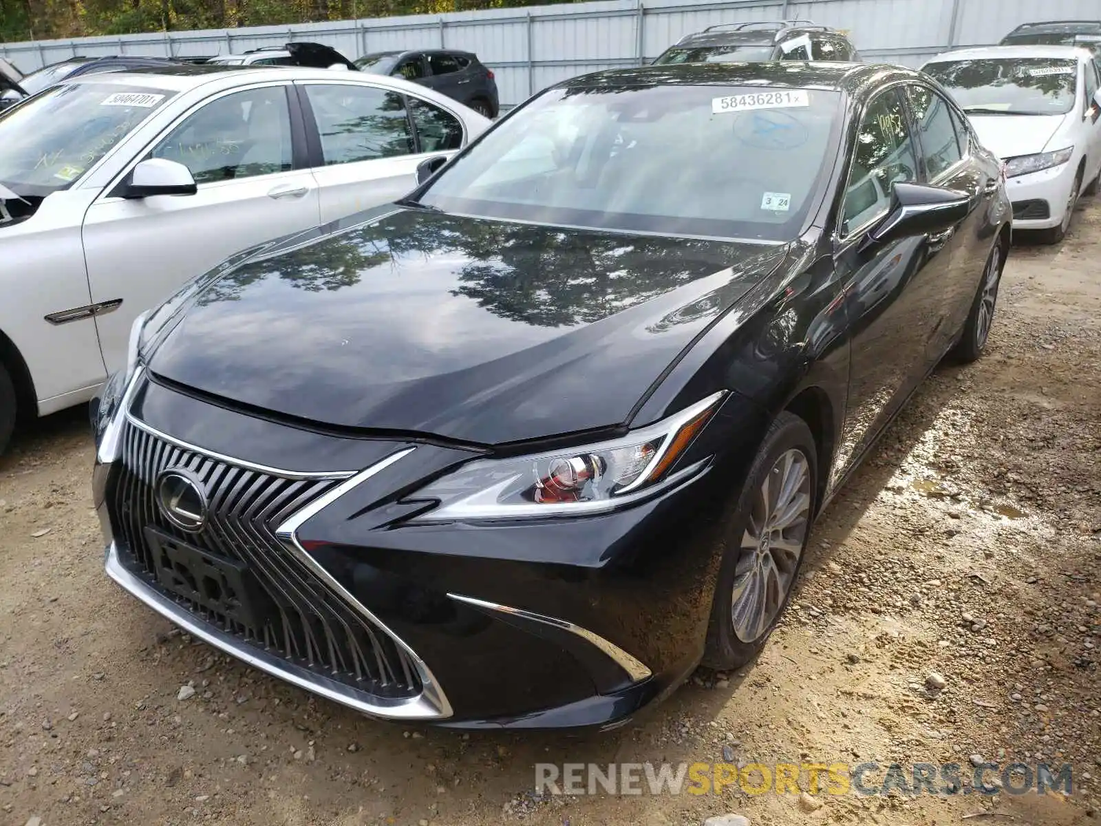 2 Photograph of a damaged car 58ABZ1B10KU022591 LEXUS ES350 2019