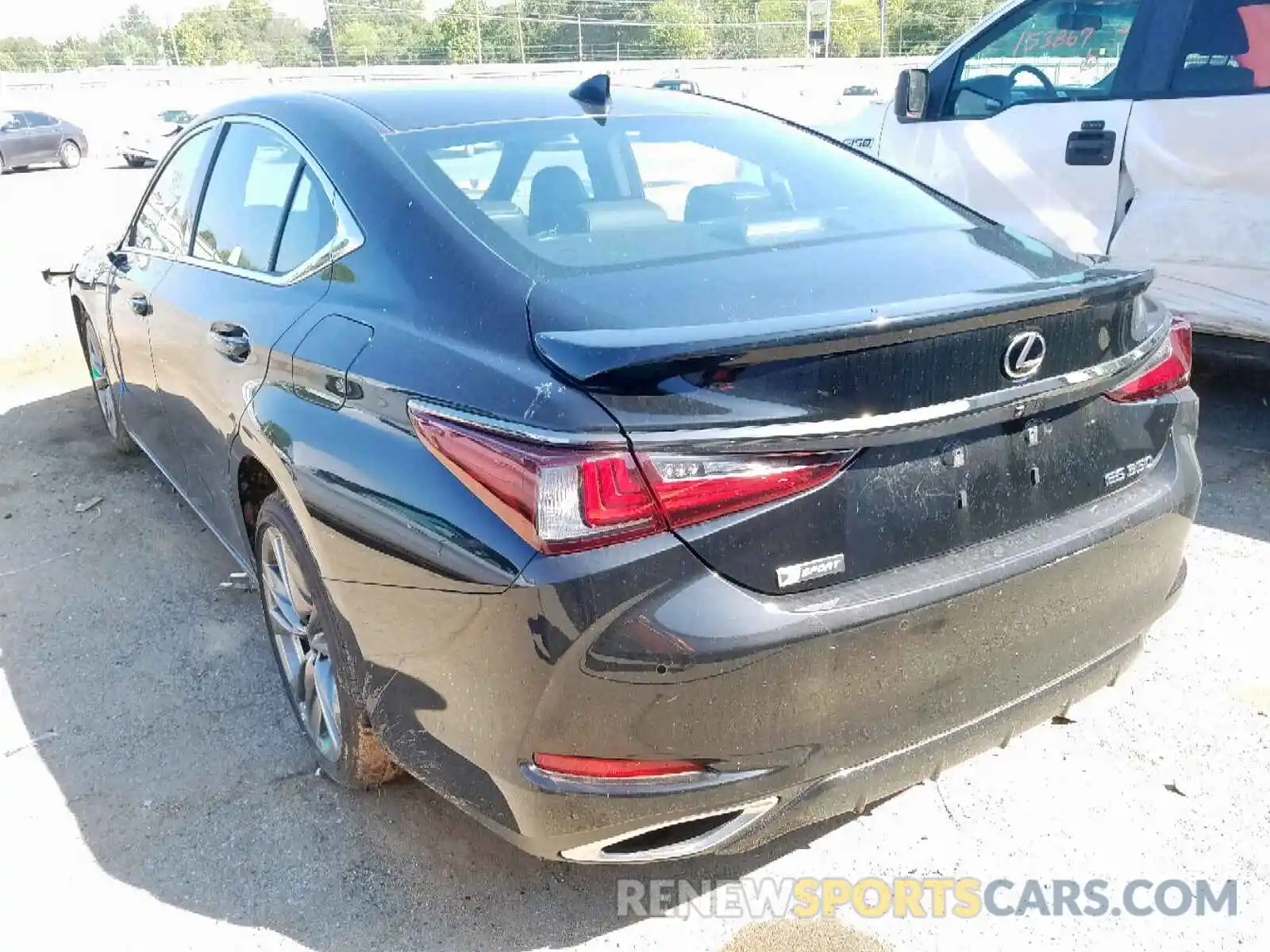 3 Photograph of a damaged car 58ABZ1B10KU027015 LEXUS ES350 2019