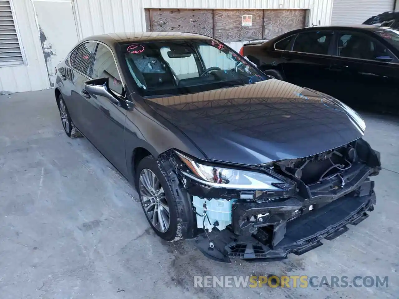 1 Photograph of a damaged car 58ABZ1B10KU029606 LEXUS ES350 2019