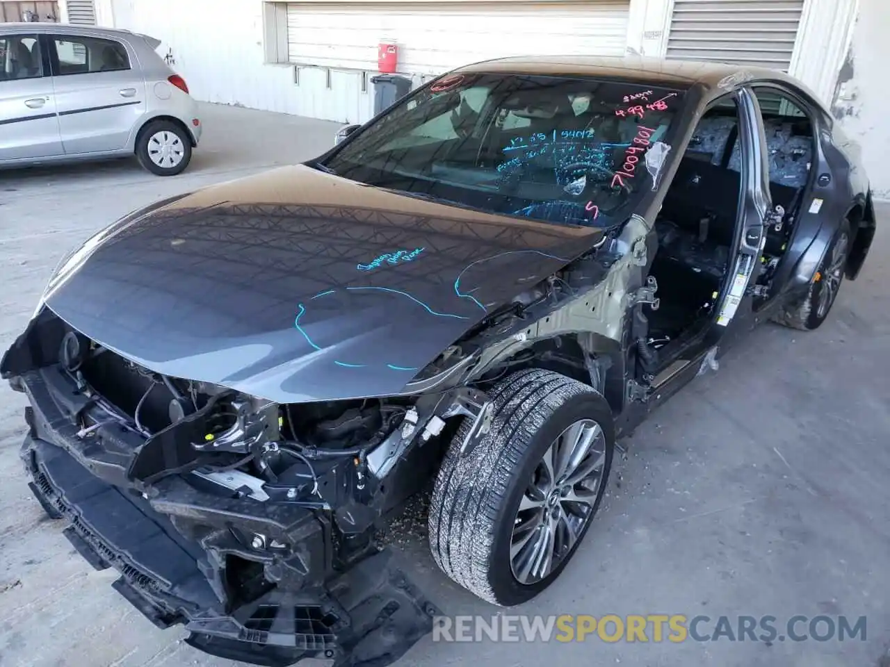 2 Photograph of a damaged car 58ABZ1B10KU029606 LEXUS ES350 2019