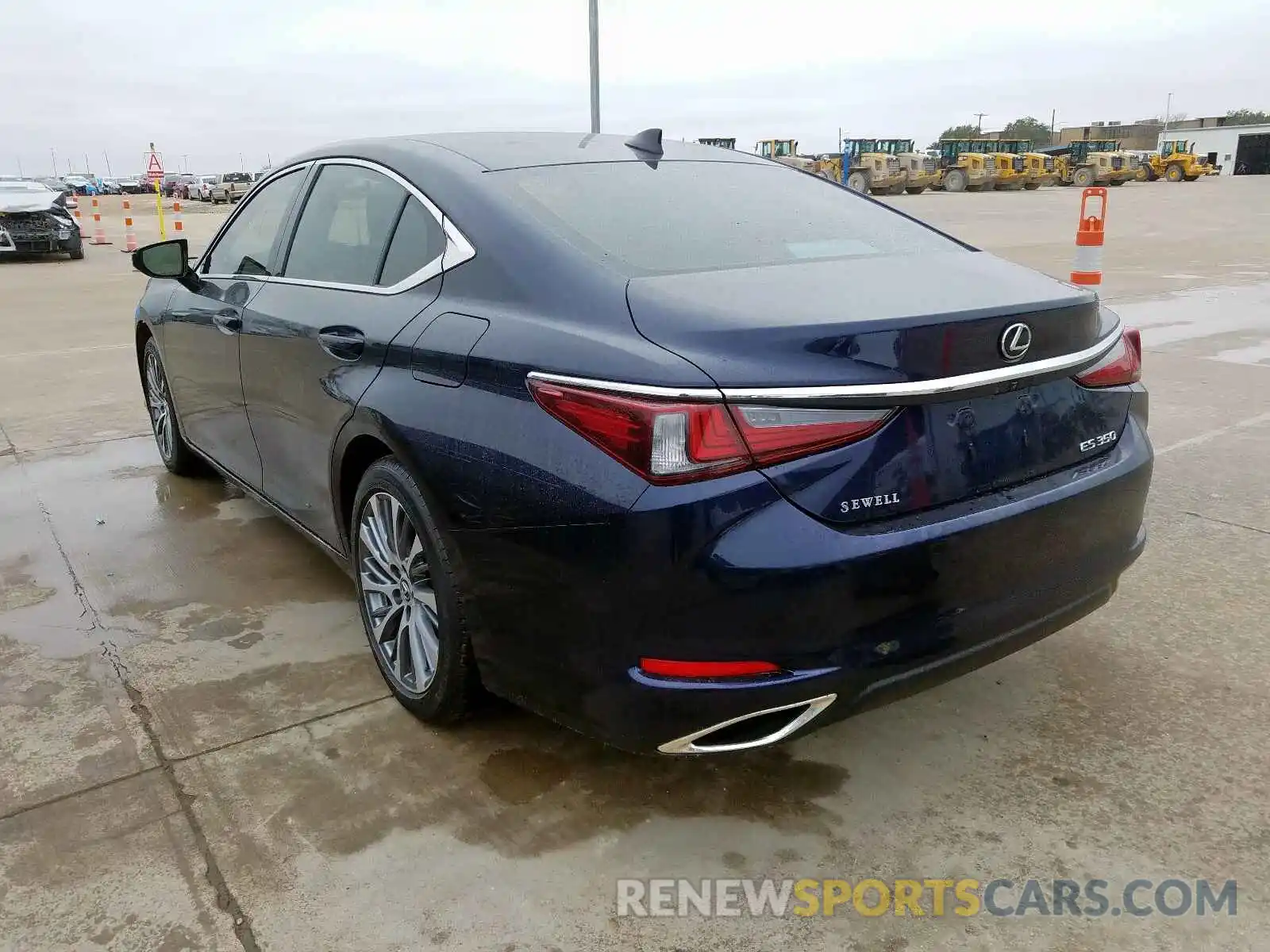 3 Photograph of a damaged car 58ABZ1B10KU029816 LEXUS ES350 2019