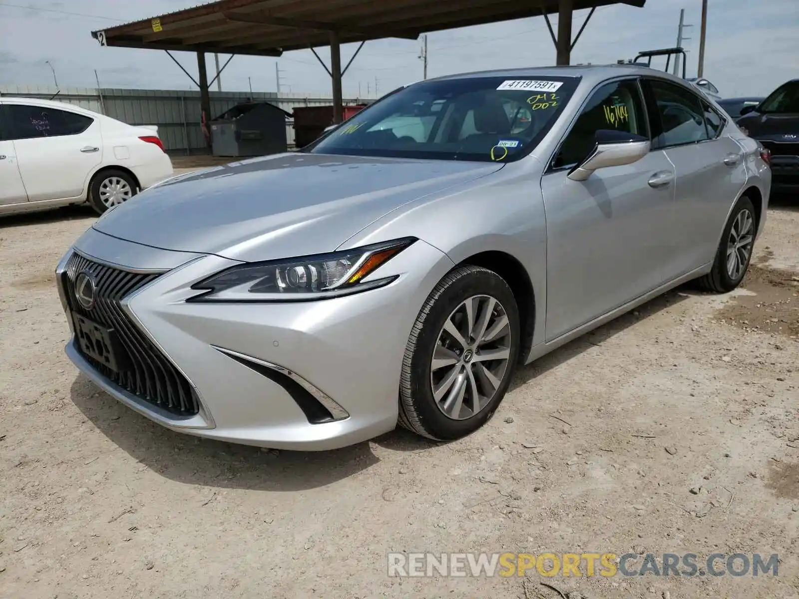 2 Photograph of a damaged car 58ABZ1B10KU042002 LEXUS ES350 2019