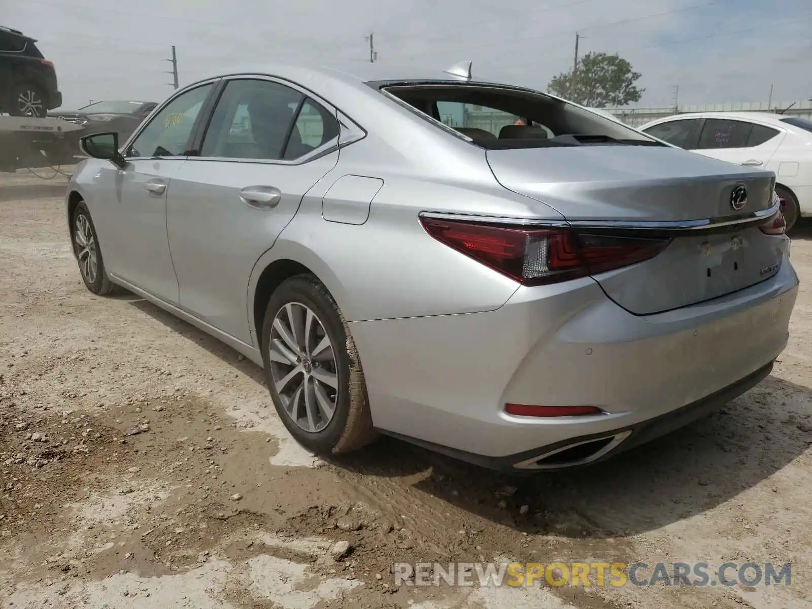 3 Photograph of a damaged car 58ABZ1B10KU042002 LEXUS ES350 2019