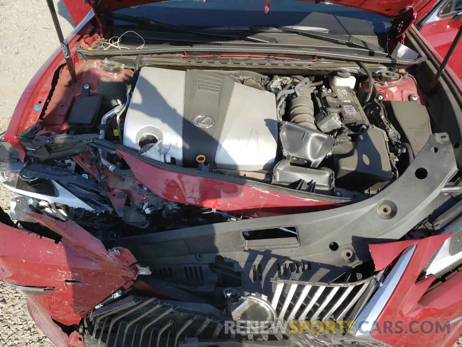 7 Photograph of a damaged car 58ABZ1B10KU043540 LEXUS ES350 2019