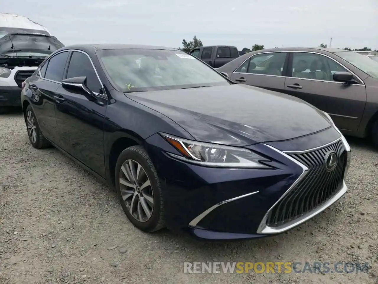 1 Photograph of a damaged car 58ABZ1B10KU043800 LEXUS ES350 2019