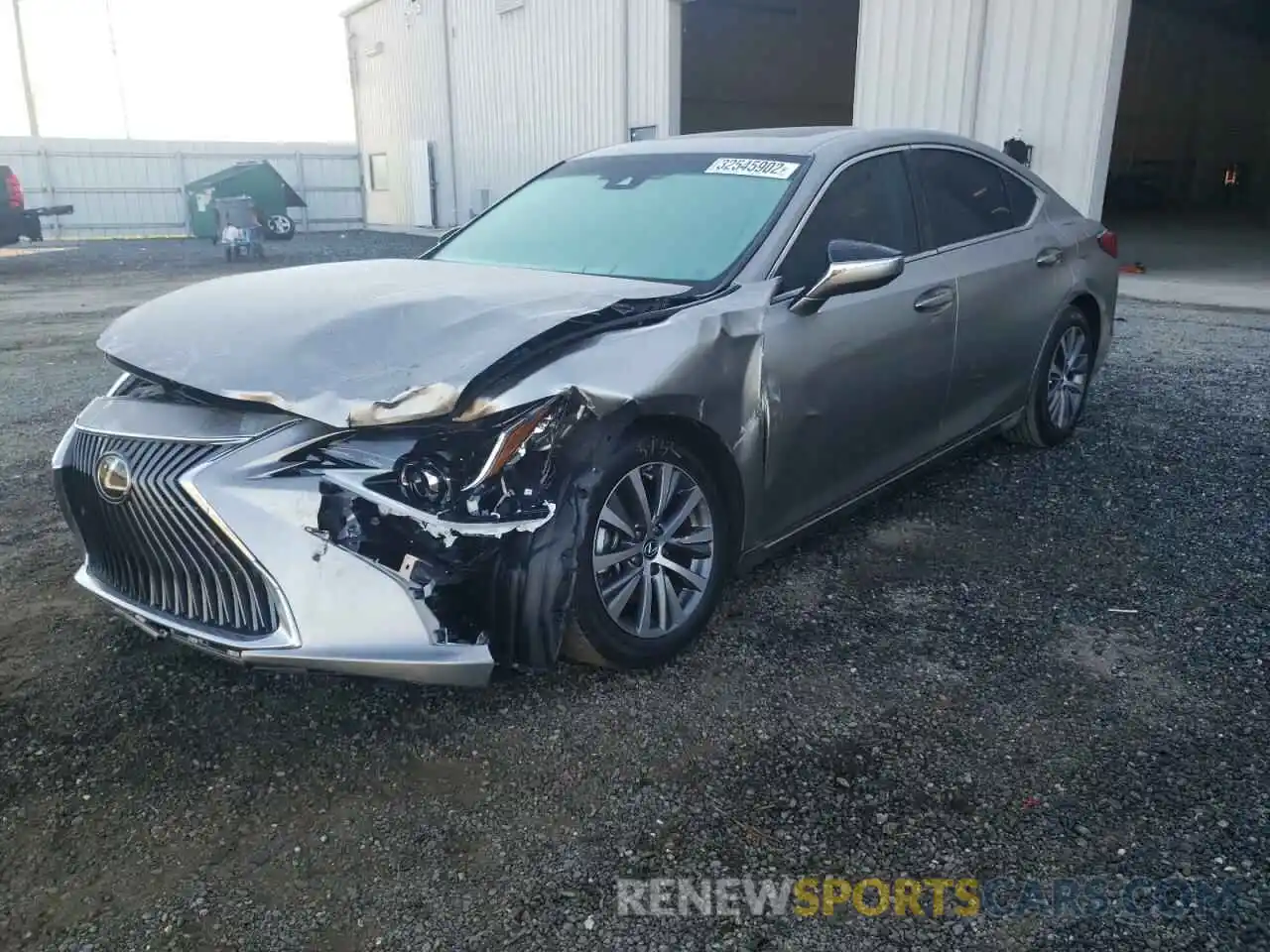 2 Photograph of a damaged car 58ABZ1B10KU048852 LEXUS ES350 2019