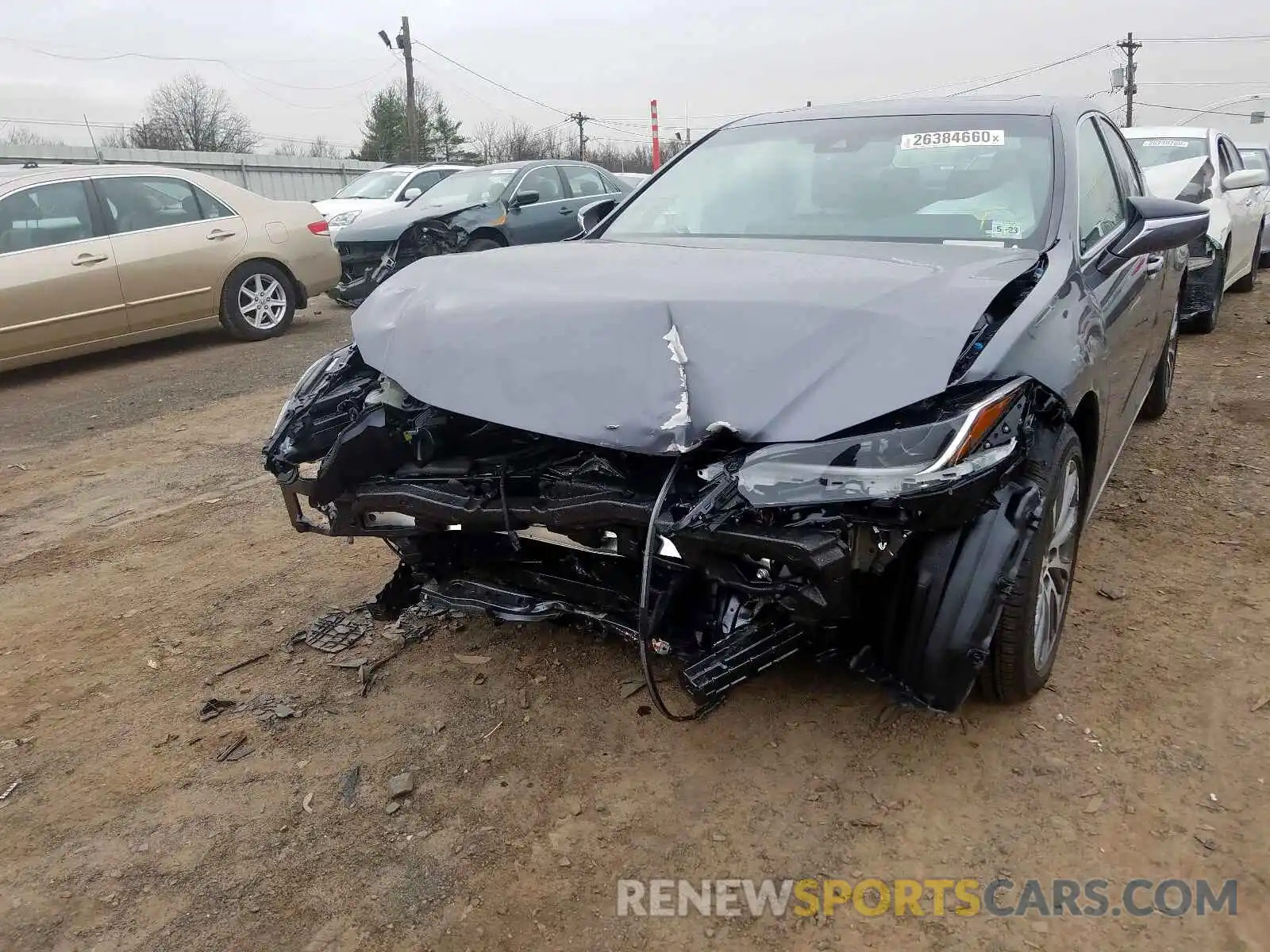 9 Photograph of a damaged car 58ABZ1B10KU051282 LEXUS ES350 2019