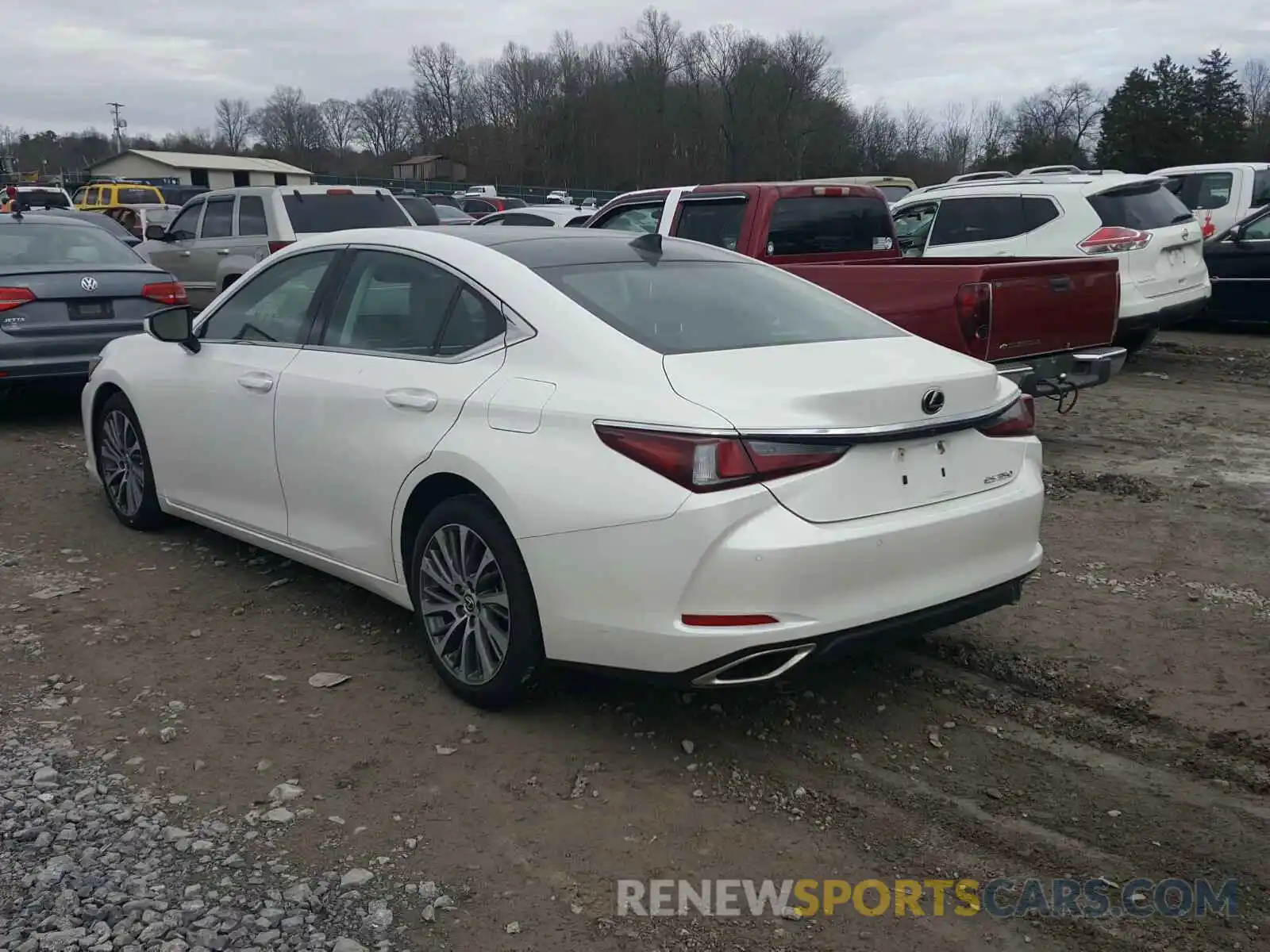 3 Photograph of a damaged car 58ABZ1B11KU003418 LEXUS ES350 2019