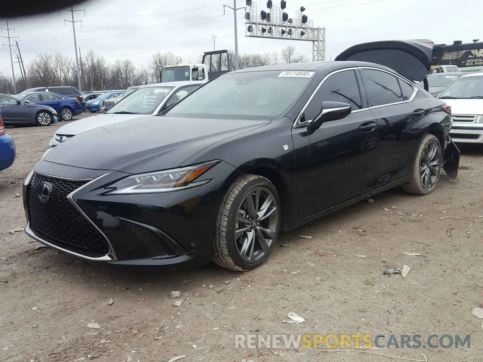 2 Photograph of a damaged car 58ABZ1B11KU005668 LEXUS ES350 2019