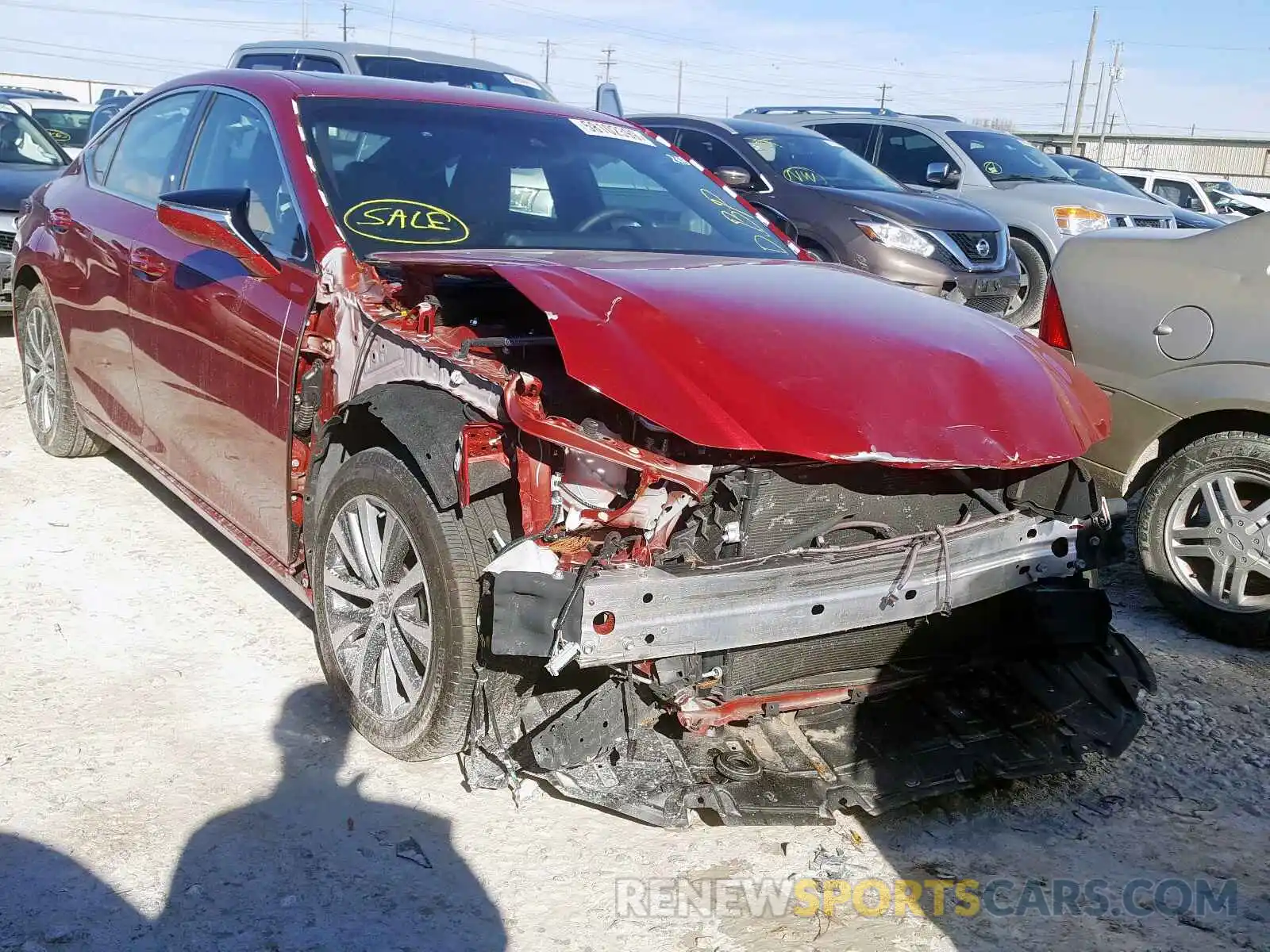 1 Фотография поврежденного автомобиля 58ABZ1B11KU005864 LEXUS ES350 2019