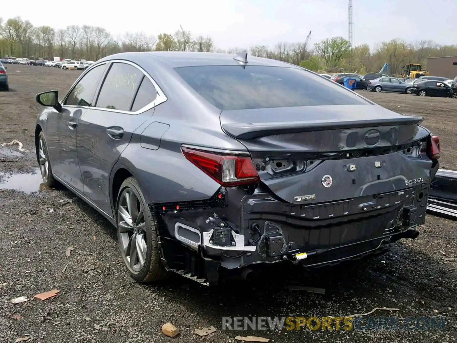 3 Photograph of a damaged car 58ABZ1B11KU016377 LEXUS ES350 2019