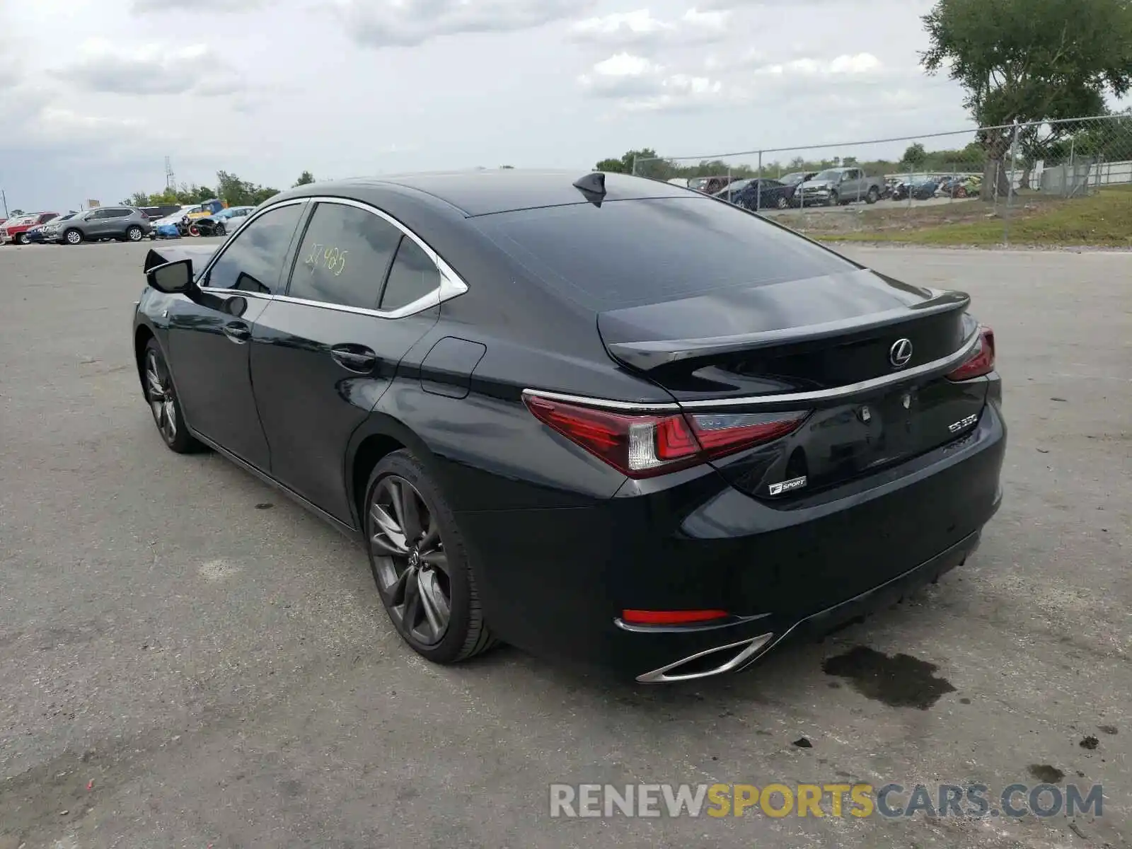 3 Photograph of a damaged car 58ABZ1B11KU016914 LEXUS ES350 2019