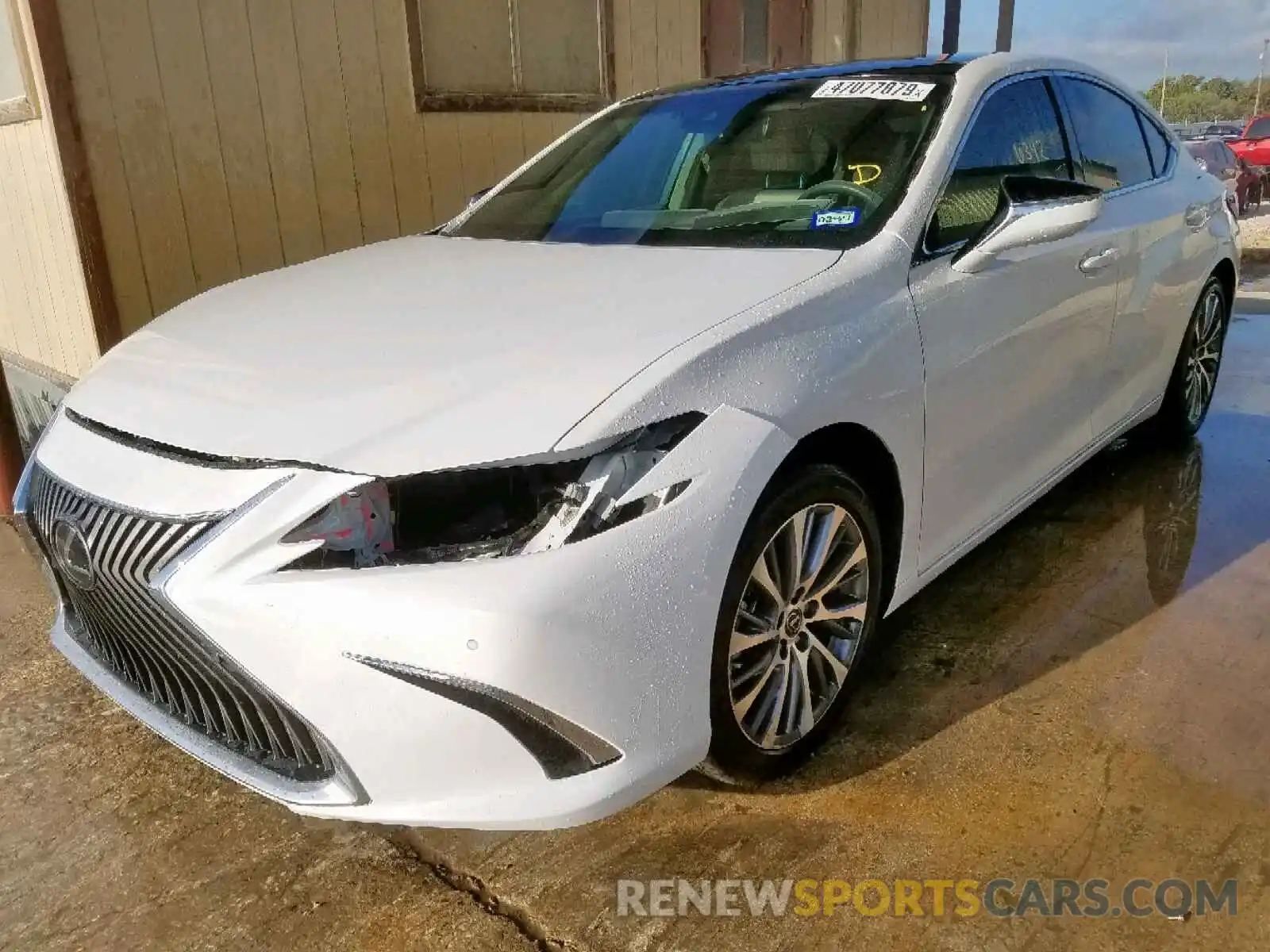 2 Photograph of a damaged car 58ABZ1B11KU019036 LEXUS ES350 2019