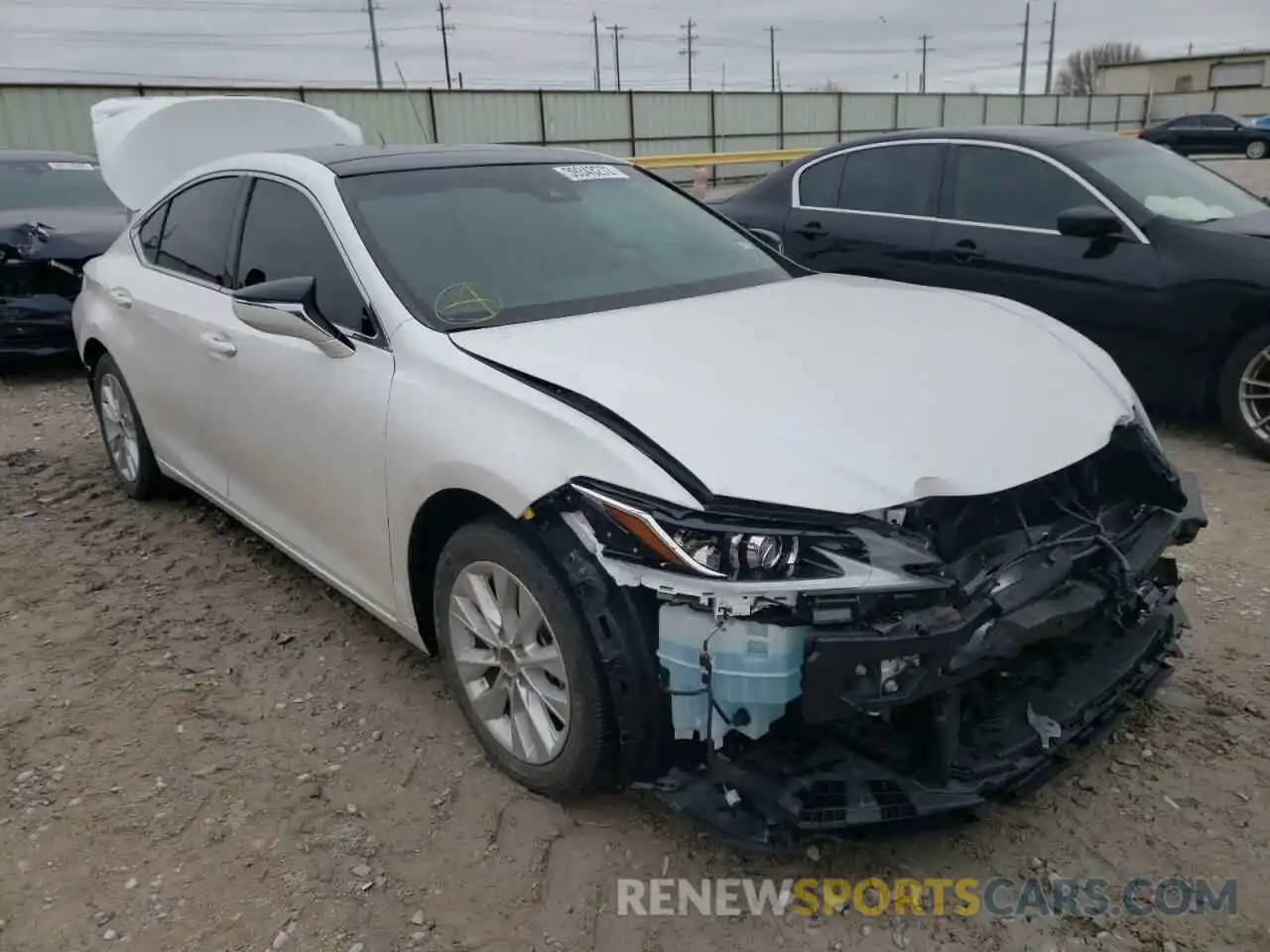 1 Photograph of a damaged car 58ABZ1B11KU020803 LEXUS ES350 2019