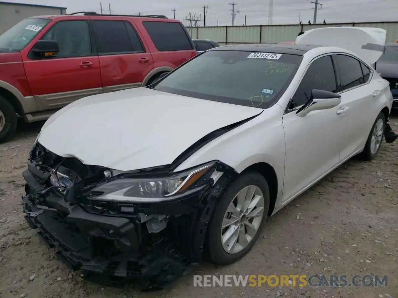 2 Photograph of a damaged car 58ABZ1B11KU020803 LEXUS ES350 2019