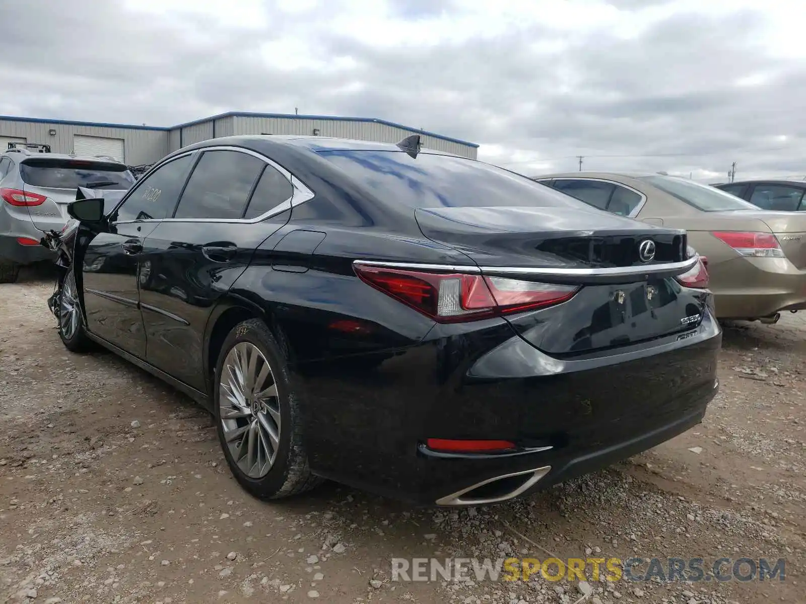 3 Photograph of a damaged car 58ABZ1B11KU021157 LEXUS ES350 2019