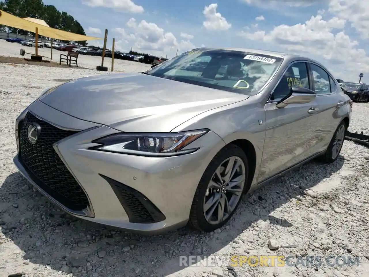 2 Photograph of a damaged car 58ABZ1B11KU021160 LEXUS ES350 2019